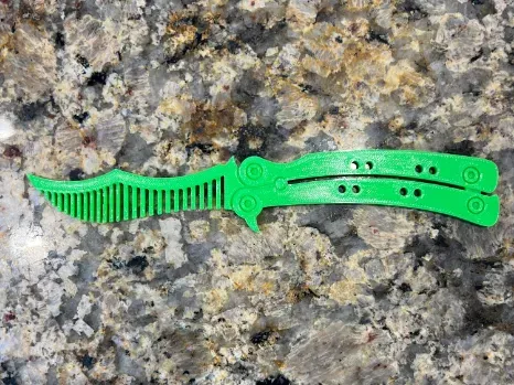 Butterfly comb